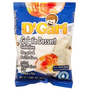D'Gari Gelatin Cristal with Water 4.2oz