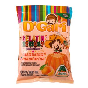 D'Gari Gelatin Jarritos Mandarin 4.2oz