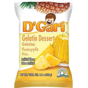 D'Gari Gelatin Jarritos Pineapple 4.2oz