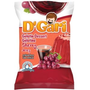 D'Gari Gelatin Sherry (Jerez) Water 4.2oz