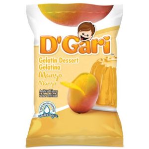 D'Gari Gelatin Mango Water Bag 4.2oz