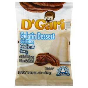 D'Gari Gelatin Nut 4.2oz
