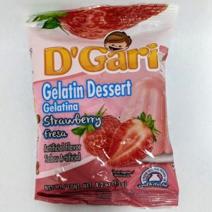 D'Gari Gelatin Strawberry Milk 4.2oz