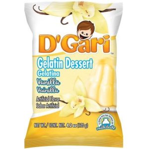 D'Gari Gelatin Vanilla 4.2oz