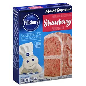 Pillsbury Cake Mix Strawberry (15.25oz)