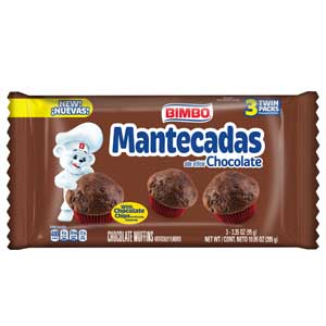 Bimbo Mantecadas Chocolate Multi Pack (10.05oz)