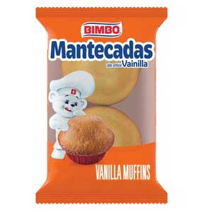 Bimbo Mantecadas Single Serve - Muffins (3.35oz)