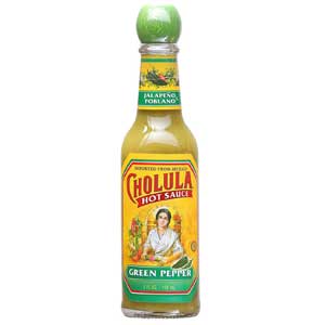 Cholula Green Pepper sauce (5.6oz)