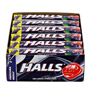 Halls Frutos Rojos (302g)