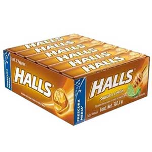 Halls Limon Y Miel (302g)