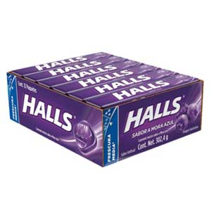 Halls Mora Azul (302g)