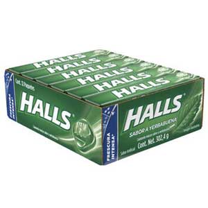 Halls Spearmint (302g)
