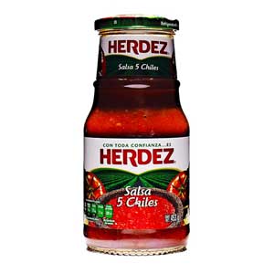 Herdez Salsa 5 Chiles (453g)