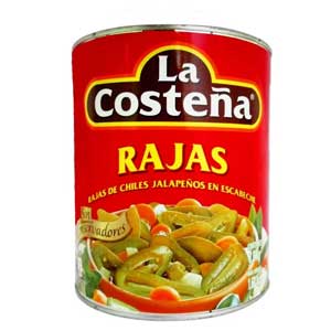 La Costena Rajas Verde