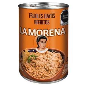 La Morena Frijoles Bayos Refritos