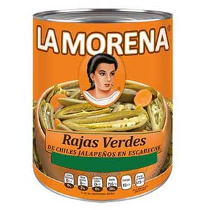 La Morena Rajas Verde