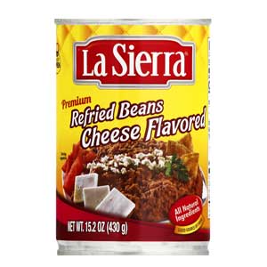 La Sierra Refried Beans w/Cheese (15.2oz)