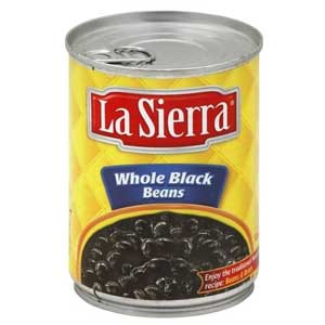 La Sierra Whole Black Beans (19.5oz)