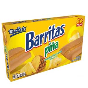 Marinela Barritas Pina Box - Pineapple Bars (18.1oz)