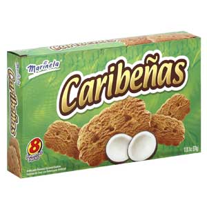 Marinela Caribenas Box - Coconut Cookies (20.1oz)