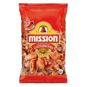 Mission Chicharrones Hot (113g)