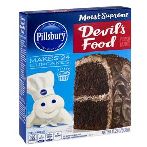 Pillsbury Cake Mix Devil's Food (15.25oz)