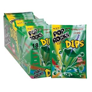 Pop Rocks Sour Apple Dips (18ct)