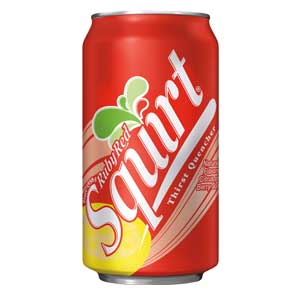 Ruby Red Squirt Cans (12oz)