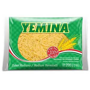 Yemina Fideo Mediano (200g)